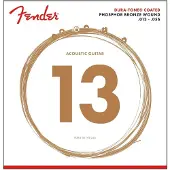 Fender Dura-Tone gecoate fosforbronzen akoestische gitaarsnaren 860M .013-.056
