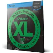 Daddario JEU DE CORDES BASSE D'ADDARIO EXL 2205