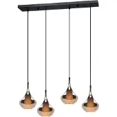 Coppens Hanglamp Almoster zwart/koper |