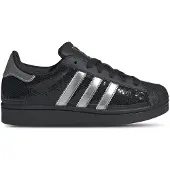 Adidas Sneakers 'Superstar II' zwart / zilver