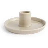 HAY Disc Kaarshouder S Warm Grijs - Kaarshouders Aardewerk Warm Grey - AG068-A601-AG39