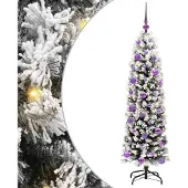 vidaXL - Kunstkerstboom - Groen - 150 - cm - PVC - en - Staal - en - Kunststof