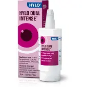 HYLO Dual Intense Oogdruppels | Intensieve bescherming bij ernstige droge ogen en allergie 10 ml Oogdruppels