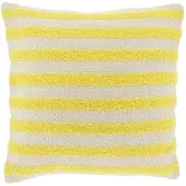 Unique living - Sierkussen Stella Lemon Yellow -45x45cm