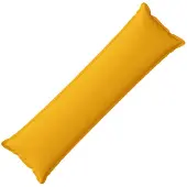 vidaXL Kussensloop HOUTEN Licht Geel 40 x 145 cm Faux Linnen