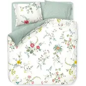 Pip studio Dekbedovertrek Fleur Grandeur White 240x200/220