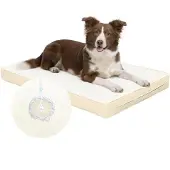 Merkloos Orthopedisch hondenbed voor grote honden, waterdicht