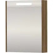 Proline SPK Premium Spiegelkast LED 60x14x74 cm Caramel Walnut