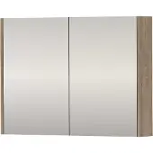 Proline SPK Comfort Spiegelkast Dubbelzijdig 80x14x60 cm Raw Oak