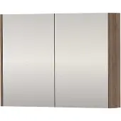 Proline SPK Comfort Spiegelkast Dubbelzijdig 80x14x60 cm Terra Oak