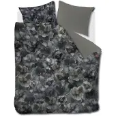 Kardol Dekbedovertrek Decorum Grey Green Katoensatijn-240 x 200 / 220 cm | Lits-Jumeaux