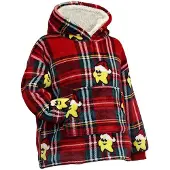 Unique living - Hoodie Xmas Lucy - 60x67cm - Rood