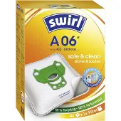 Swirl SACS POUR ASPIRATEURS, APPROPRIÉS POUR AEG-A06, TOURBILLON