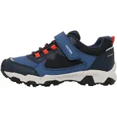 Geox Sneakers blauw / navy / donkeroranje
