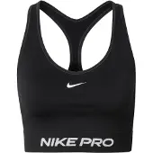 Nike Sport bh 'Pro' zwart / wit