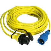 Victron Energy 16a/250vac 3x2.5sqmm Shield Cable 15 M Geel