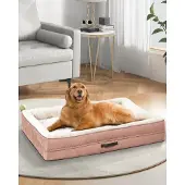 Merkloos XXL orthopedisch hondenbed met waterafstotende hoes