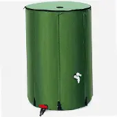 Merkloos Regenwateropvangtank van 1000 liter met afvoerkraan