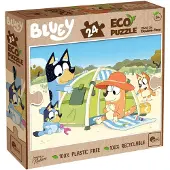 Lisciani Bluey Eco Puzzel 2-in-1 - Dubbelzijdig, 24 stukjes voor kleine creatievelingen