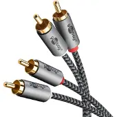 Goobay Plus Tulp stereo kabel | 2 meter
