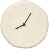 Ferm Living Loopi Wandklok Cream