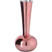 J-Line Vaas - glas - roze
