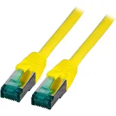 EFB Elektronik MK6001.25Y RJ45 Patchkabel S/FTP, Cat.6A, LSZH, 25m, gelb