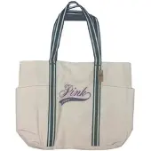 Pink - Reistas Tote Bag – Canvas Strand- en Sporttas 1 Pc