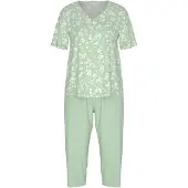 Mey Pyjama 'Daisy Delight' groen