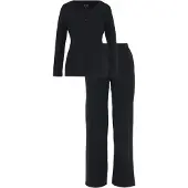 JOOP! Pyjama 'Cosy' zwart