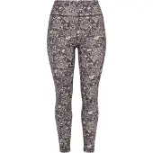 Ulla Popken Leggings taupe / chocoladebruin / donkergrijs