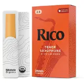 D'addario woodwinds RKA1030 Rico Tenorsaxofoonriet, sterkte 3.0, 10-pack, Unfiled
