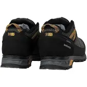 Karrimor Hot Rock platte wandelschoenen voor heren (Houtskool/Geel)