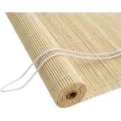 vidaXL Rolgordijn Naturel 110 x 220 cm Bamboe