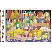 Piatnik Puzzel 1000 - Muizen spelen