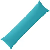 vidaXL Kussensloop HEERLEN Turquoise 40 x 145 cm Polyester