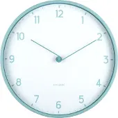 Karlsson Sencillez Wandklok | Ø30cm | Misty blauw
