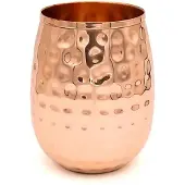 Phoenix Koperen drinkbeker gehamerd 350ml