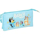 Safta Triple Bluey Ready Etui Blauw Man