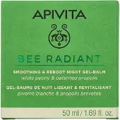 Apivita BEE RADIANT GEL-NACHTCREME met propolis, witte meidoorn en AHA's, 50 ml