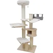 Intratuin Krabpaal Ava Crème 75 X 56 X 197 Cm