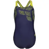 Arena - Girl's Kikko Swimsuit Swim Pro Back - Badpak 164, blauw