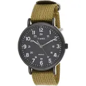 Timex T77517 herenhorloge, roestvrijstalen kast, metalen band