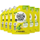Marcel's Green Soap Afwasmiddel Navulling - Citroen & Bergamot - 6 x 500ml
