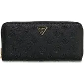 GUESS portemonnee Blake SLG Zip Around Wallet Black Logo zwart