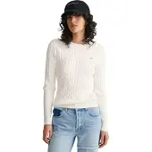 Gant Trui ecru / navy / lichtgrijs / vuurrood