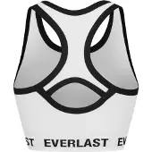 Everlast Dames/Dames Gebogen Sportbeha met Logo (Wit)