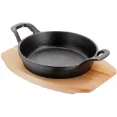 Horwood serveerplank Judge Sizzle & Serve 24 cm hout naturel