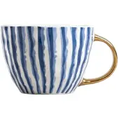Homla ARWAL Blue Stripes mok, 450 ml