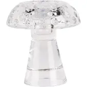 Clayre & Eef Kandelaar Ø 10x11 cm Transparant Glas